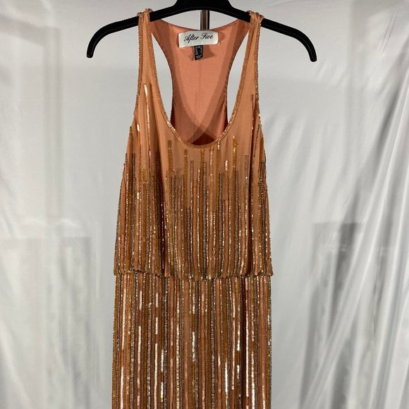 Beaded Dress - After Five - Picture 1 of 5